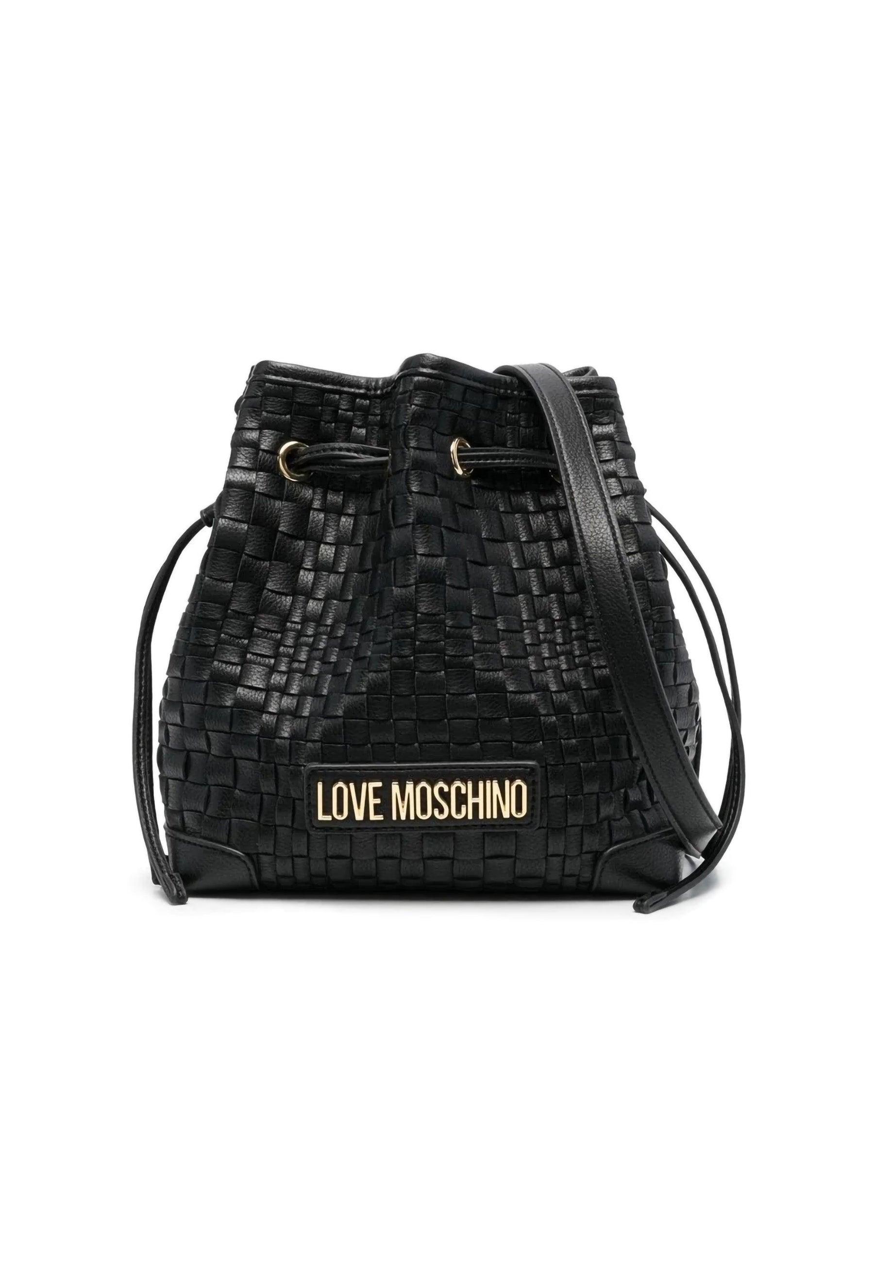 LOVE MOSCHINO Tracolla Bucket Nero JC4237PP0GKM0000 - Sandrini Calzature e Abbigliamento
