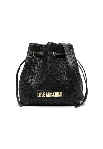 LOVE MOSCHINO Tracolla Bucket Nero JC4237PP0GKM0000 - Sandrini Calzature e Abbigliamento