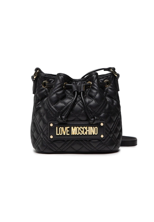 LOVE MOSCHINO Tracolla Bucket Quilted Nero JC4015PP1FLA0000 - Sandrini Calzature e Abbigliamento