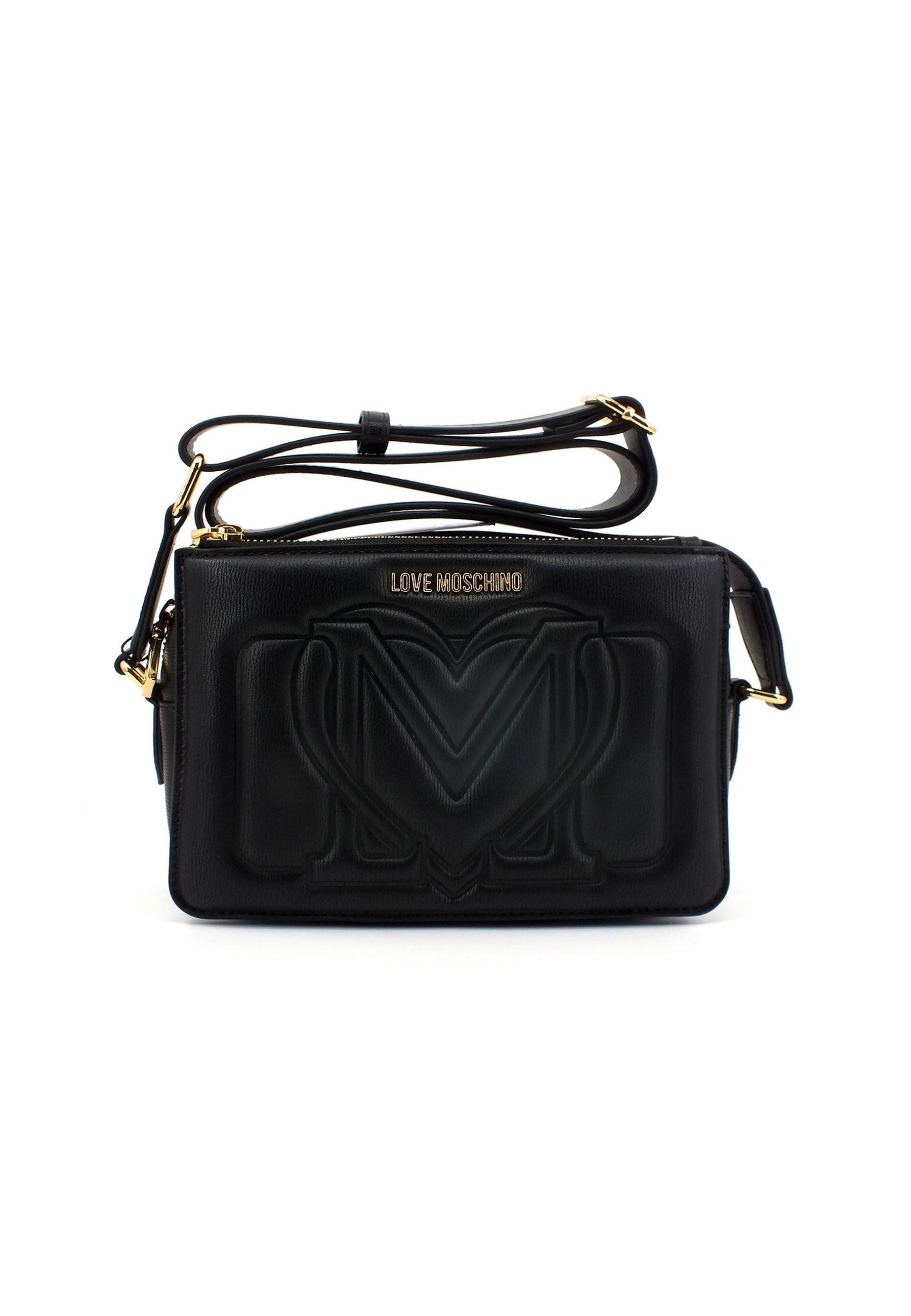 LOVE MOSCHINO Tracolla Crossbody Nero JC4122PP1GLV0000 - Sandrini Calzature e Abbigliamento