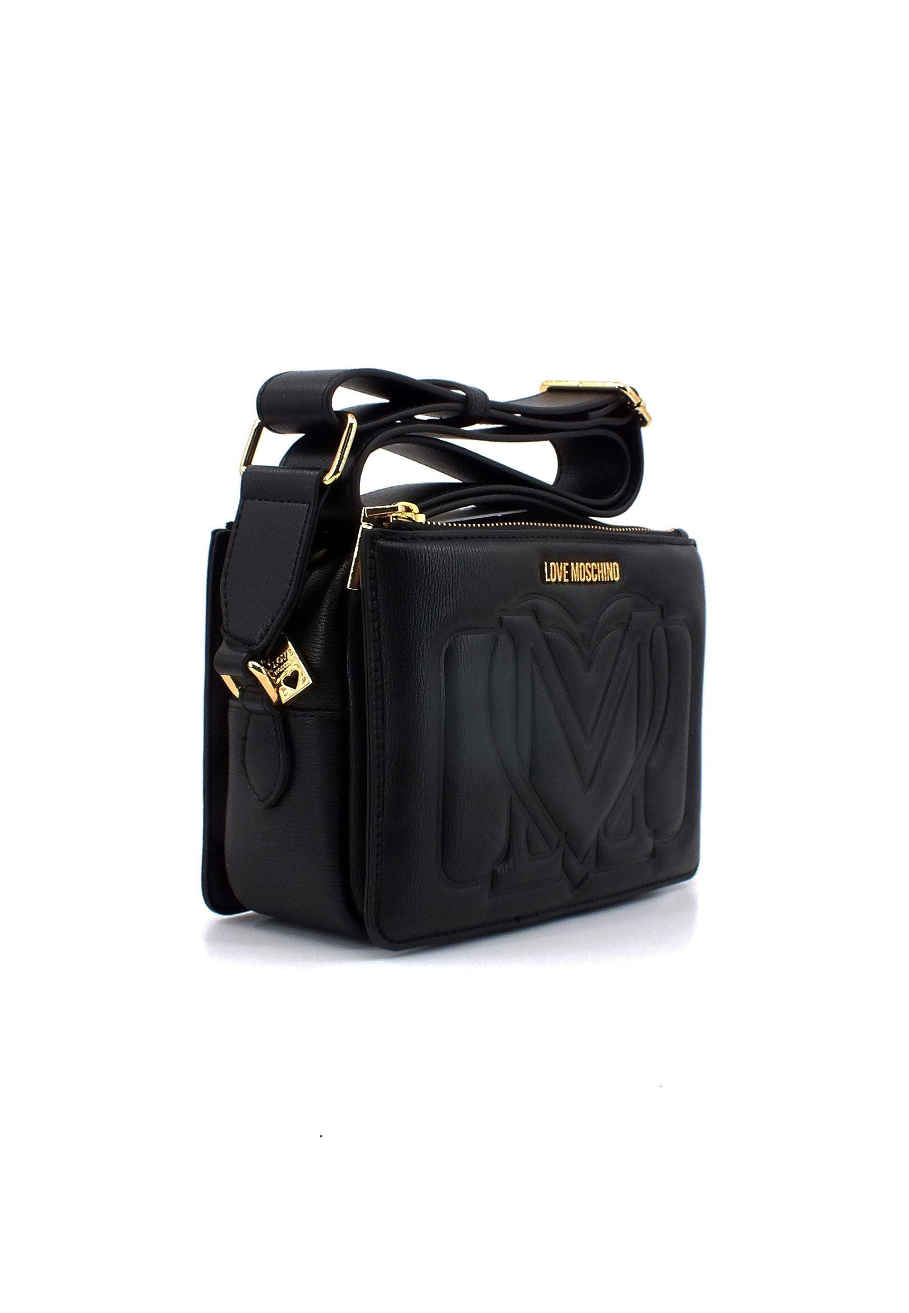 LOVE MOSCHINO Tracolla Crossbody Nero JC4122PP1GLV0000 - Sandrini Calzature e Abbigliamento