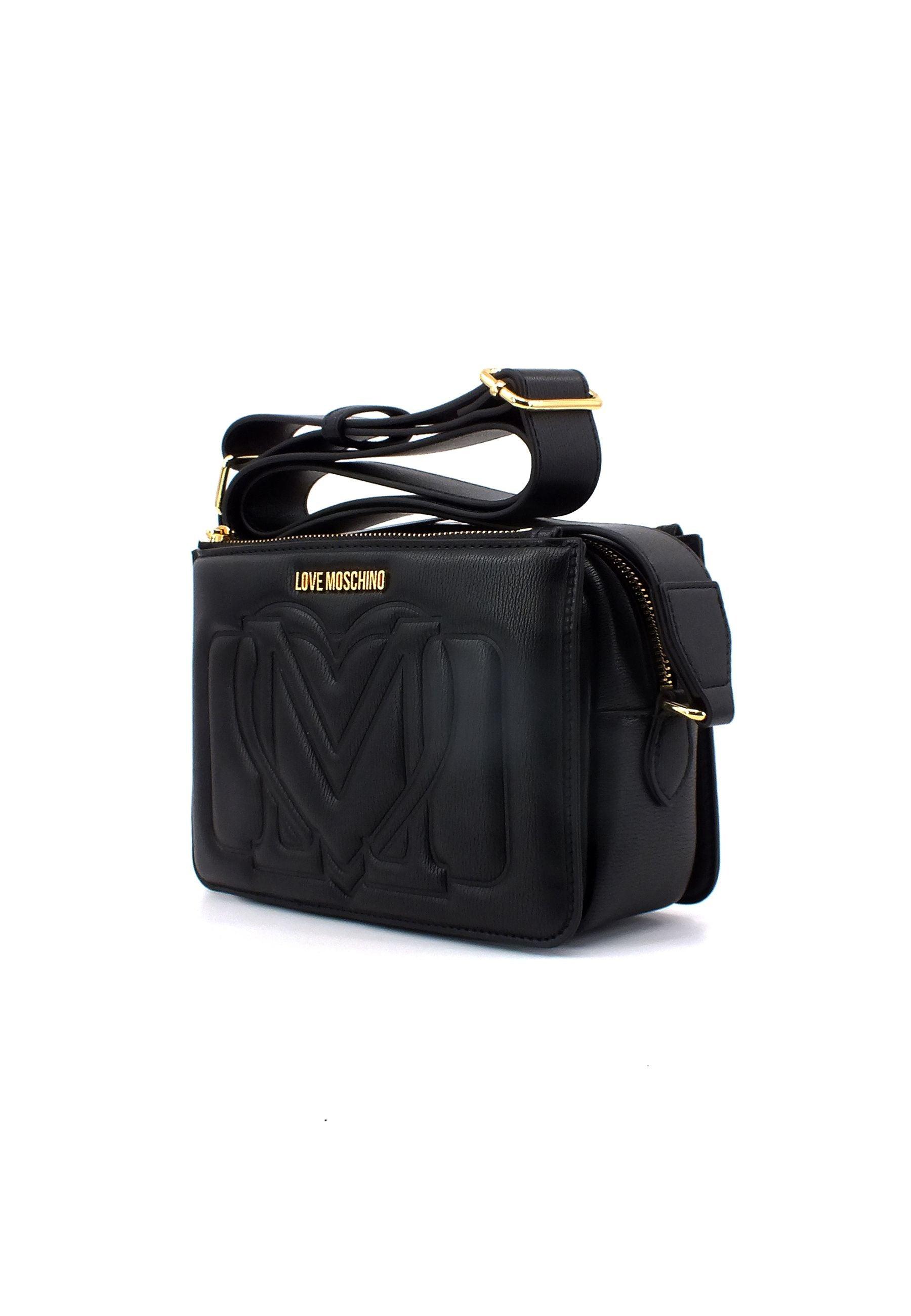 LOVE MOSCHINO Tracolla Crossbody Nero JC4122PP1GLV0000 - Sandrini Calzature e Abbigliamento