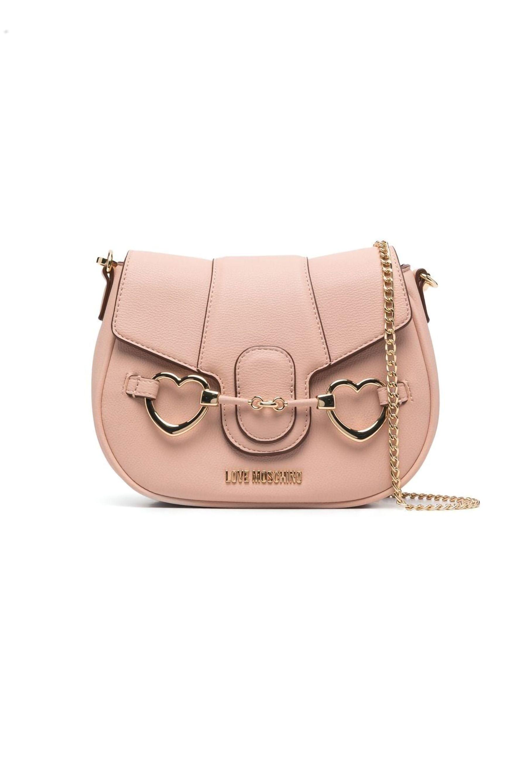 LOVE MOSCHINO Tracolla Crossbody Nude JC4133PP1GLI1609 - Sandrini Calzature e Abbigliamento