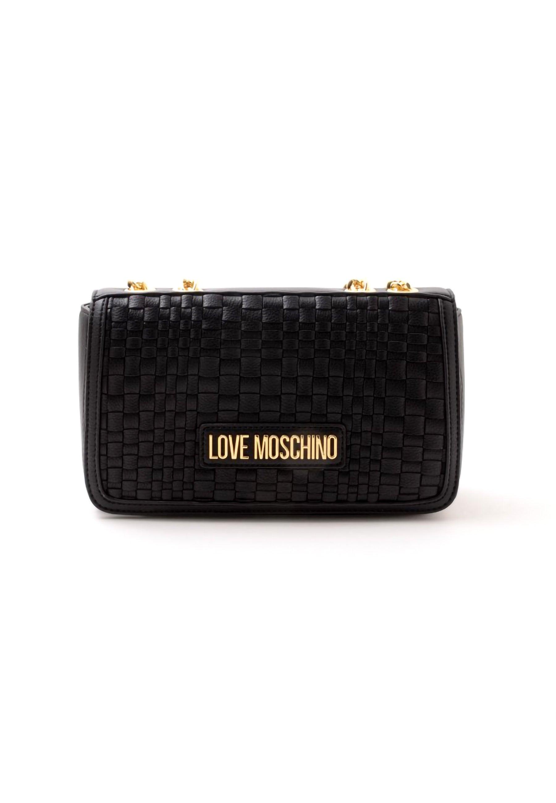 LOVE MOSCHINO Tracolla Shoulder Nero JC4239PP0GKM0000 - Sandrini Calzature e Abbigliamento