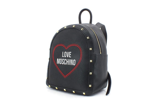 LOVE MOSCHINO Zaino Backpack Borchie Cuore Nero JC4369PP0EKG0000 - Sandrini Calzature e Abbigliamento