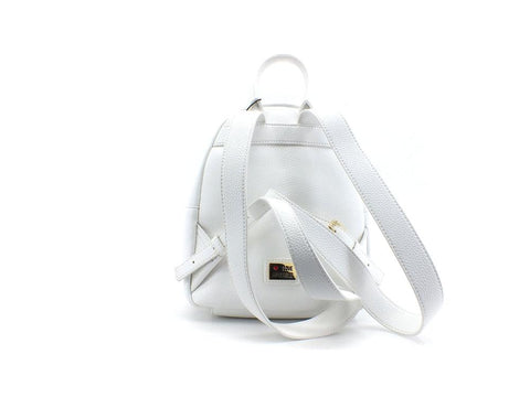 LOVE MOSCHINO Zaino Backpack Logo Cuore Bianco Oro JC4384PP0EKM0100 - Sandrini Calzature e Abbigliamento