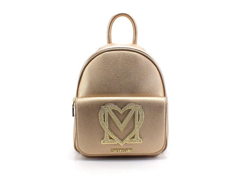 LOVE MOSCHINO Zaino Backpack Logo Cuore Oro JC4384PP0EKM0901 - Sandrini Calzature e Abbigliamento