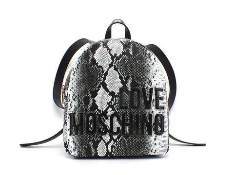 LOVE MOSCHINO Zaino Backpack Zip Animalier Python Roccia JC4363PP0EKI0954 - Sandrini Calzature e Abbigliamento