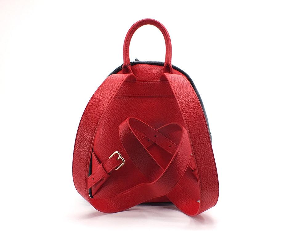 LOVE MOSCHINO Zaino Cuore Scritta Rosso Nero JC4321PP0DKP150A - Sandrini Calzature e Abbigliamento
