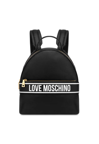 LOVE MOSCHINO Zaino Donna Nero Bianco JC4210PP0HKG100A - Sandrini Calzature e Abbigliamento