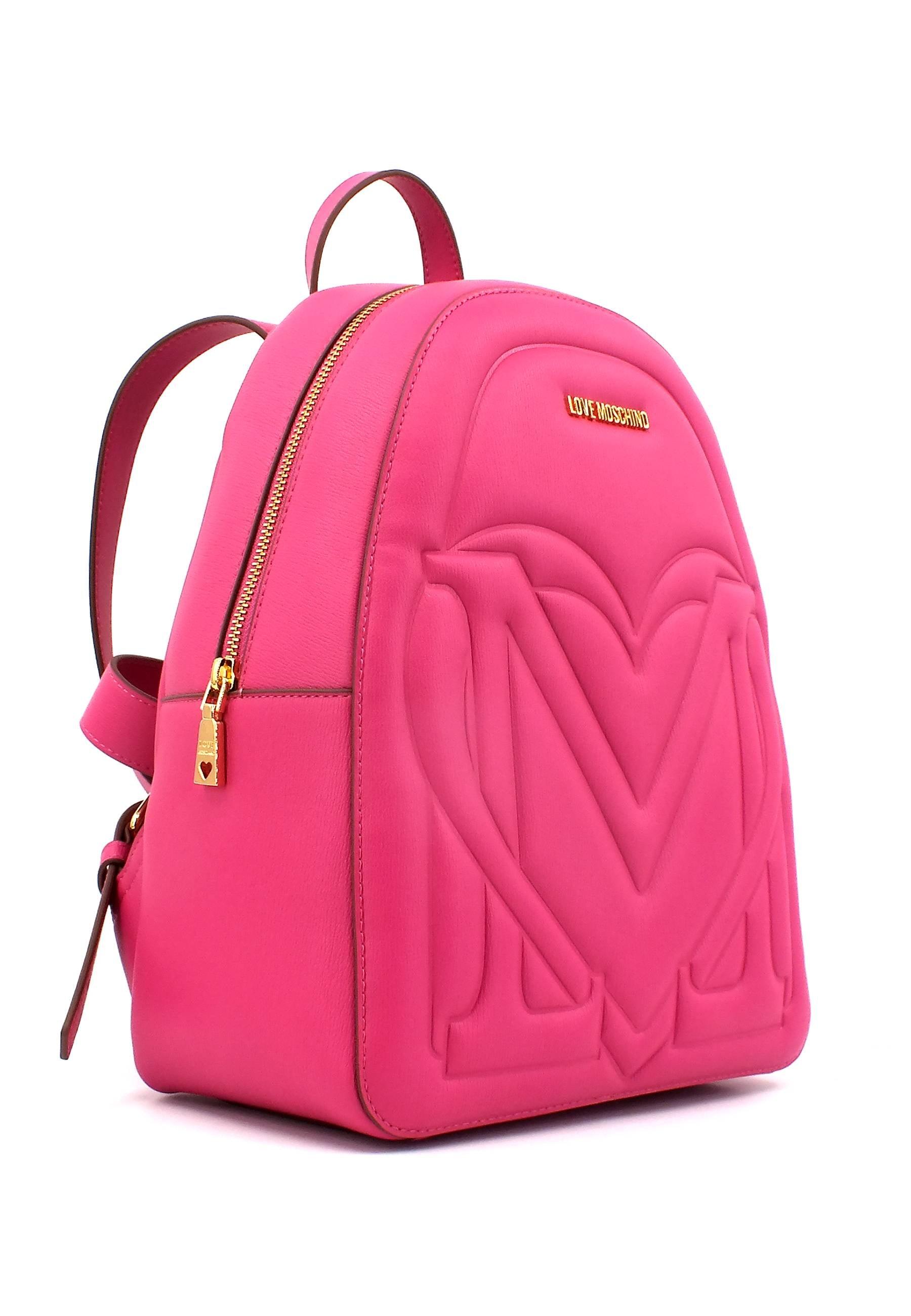 LOVE MOSCHINO Zaino Fuxia JC4120PP1GLV0615 - Sandrini Calzature e Abbigliamento