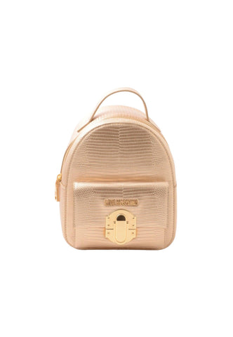 LOVE MOSCHINO Zaino Mid Oro JC4299PP0GKU0901 - Sandrini Calzature e Abbigliamento