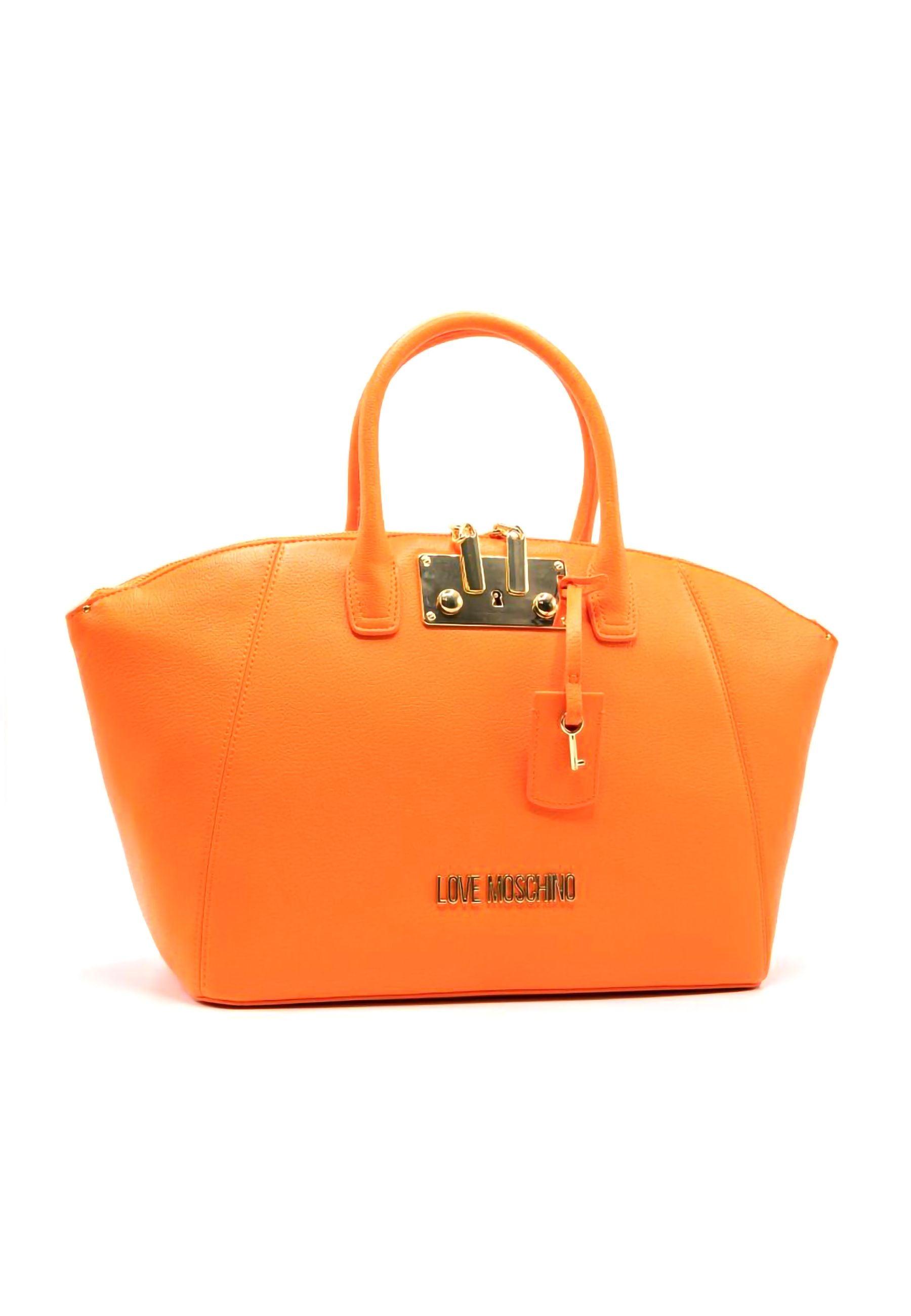 LOVGE MOSCHINO Borsa Shopper Arancio JC4090PP1GLU0450 - Sandrini Calzature e Abbigliamento