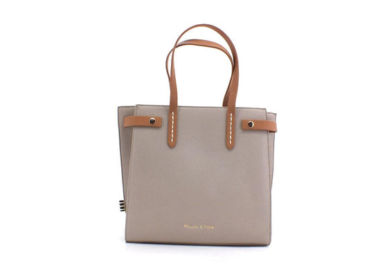 MANILA GRACE Borsa Feliss Small Grigio Fango B222 - Sandrini Calzature e Abbigliamento