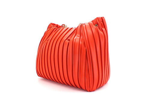 MANILA GRACE Borsa Jasmin Medium Arancio B253EU - Sandrini Calzature e Abbigliamento
