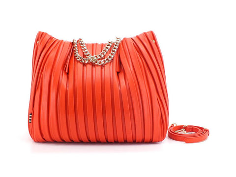 MANILA GRACE Borsa Jasmin Medium Arancio B253EU - Sandrini Calzature e Abbigliamento