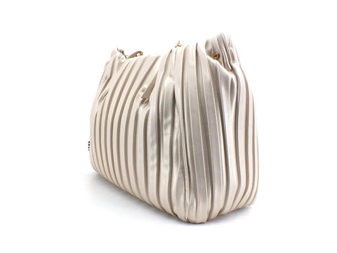MANILA GRACE Borsa Jasmin Medium Oro B253 - Sandrini Calzature e Abbigliamento