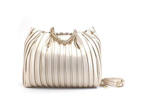 MANILA GRACE Borsa Jasmin Medium Oro B253 - Sandrini Calzature e Abbigliamento