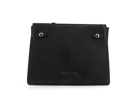 MANILA GRACE Borsa Poppy Small Nero B243 - Sandrini Calzature e Abbigliamento