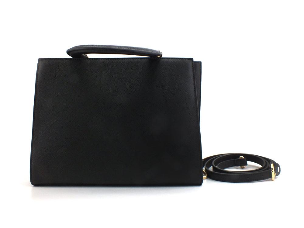 MANILA GRACE Borsa Poppy Small Nero B243 - Sandrini Calzature e Abbigliamento
