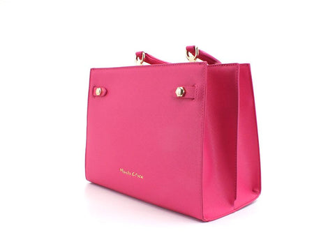 MANILA GRACE Borsa Poppy Small Rosa Fuxia B243 - Sandrini Calzature e Abbigliamento
