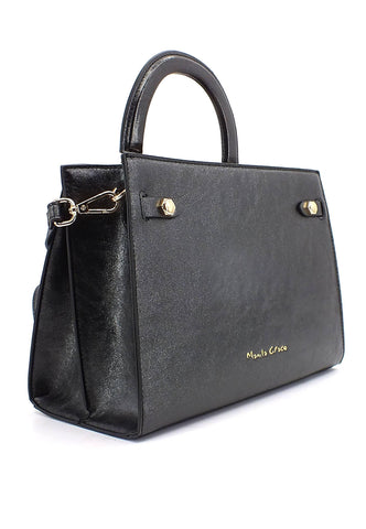 MANILA GRACE Borsa Shopping Nero B239EU - Sandrini Calzature e Abbigliamento