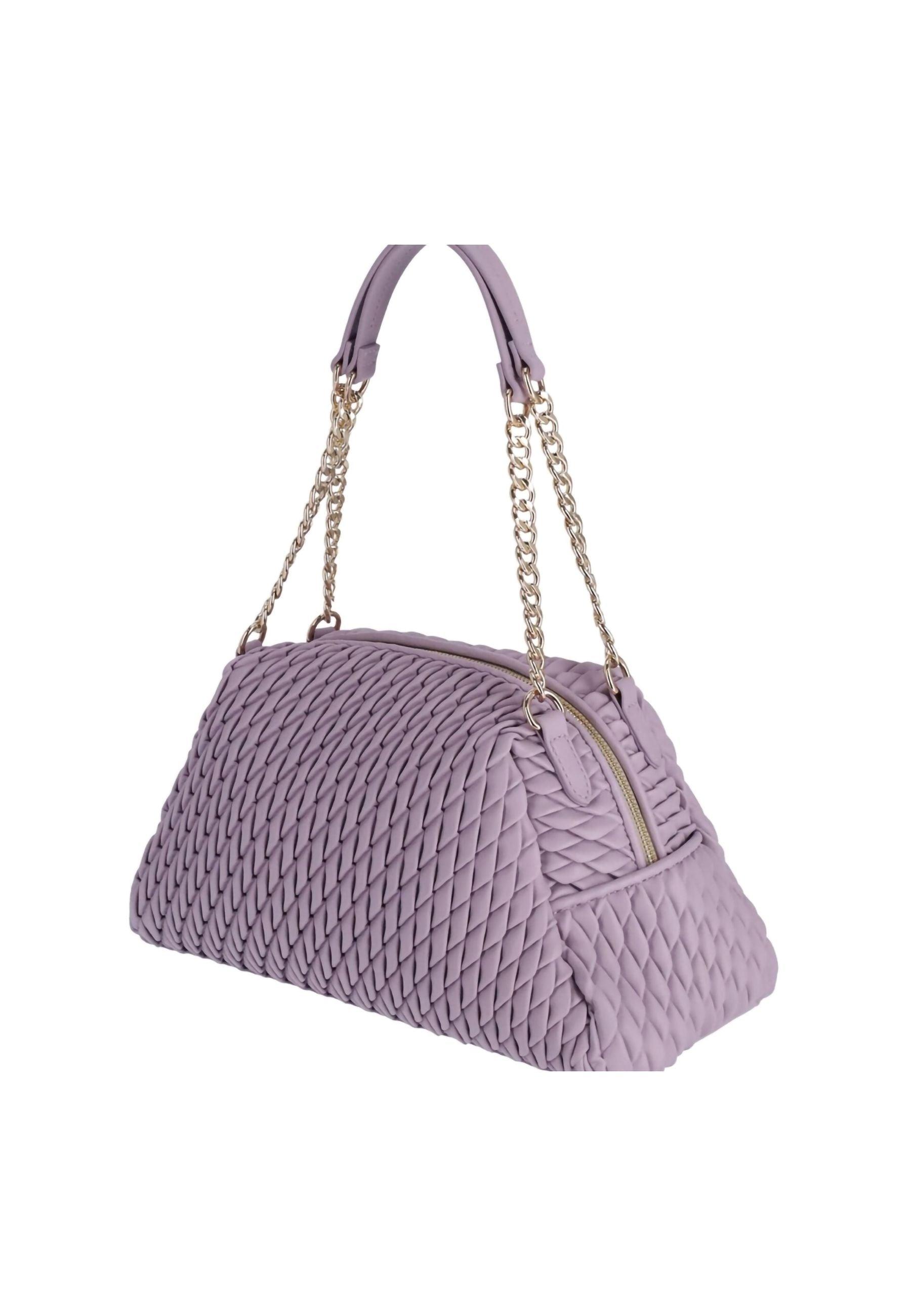 MANILA GRACE Borsa Tote Medium Lavanda B275EU - Sandrini Calzature e Abbigliamento