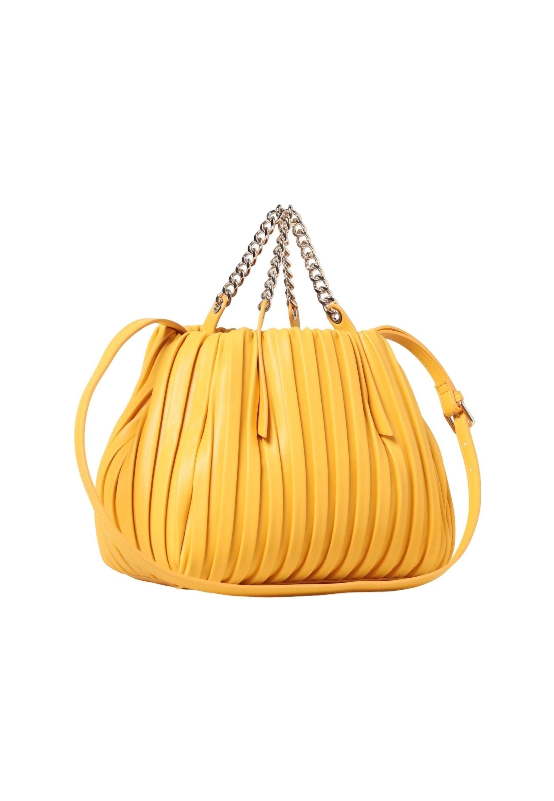MANILA GRACE Borsa Tote Small Giallo B200EU - Sandrini Calzature e Abbigliamento