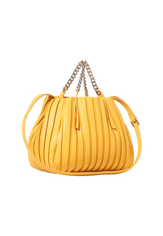 MANILA GRACE Borsa Tote Small Giallo B200EU - Sandrini Calzature e Abbigliamento
