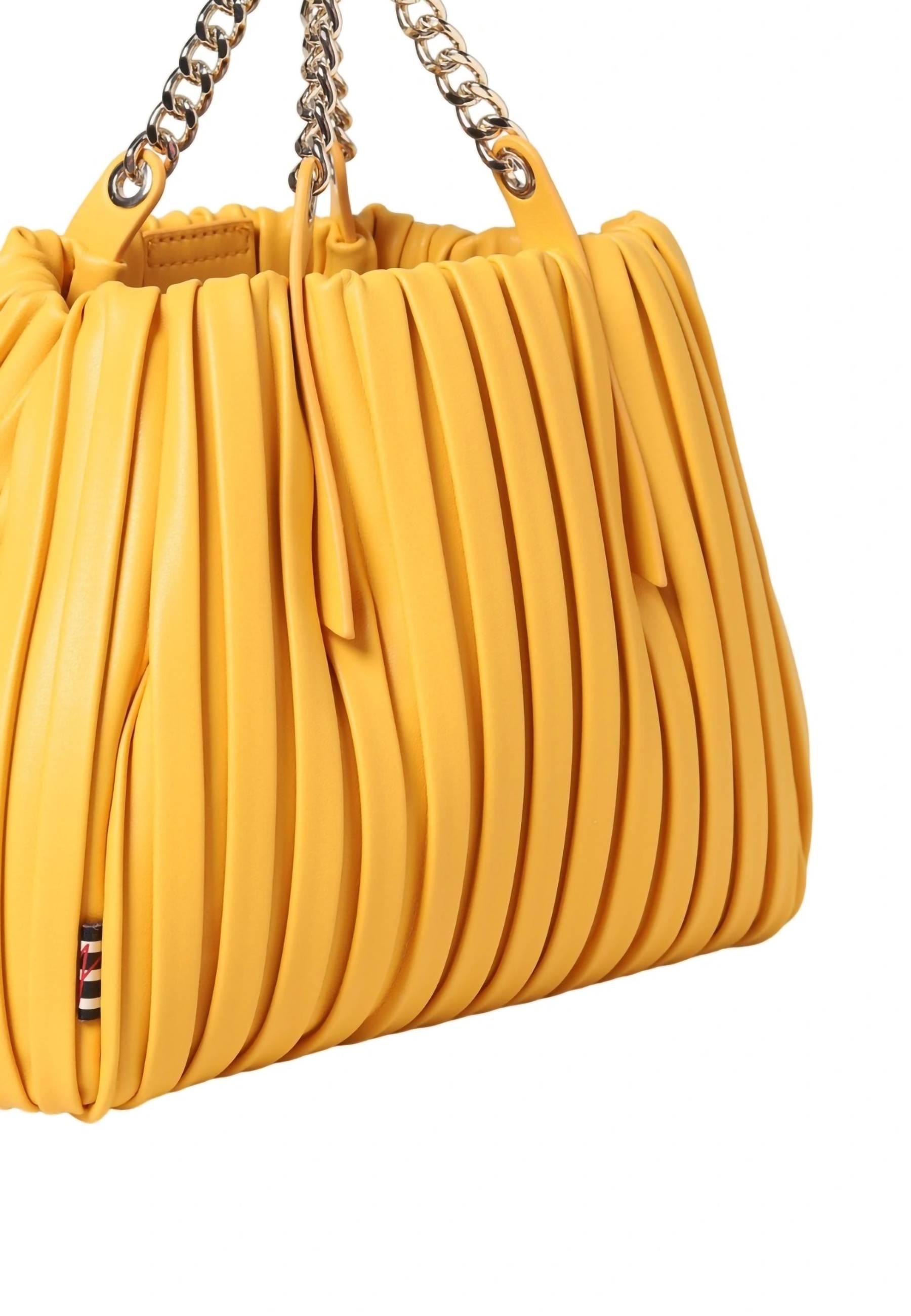 MANILA GRACE Borsa Tote Small Giallo B200EU - Sandrini Calzature e Abbigliamento