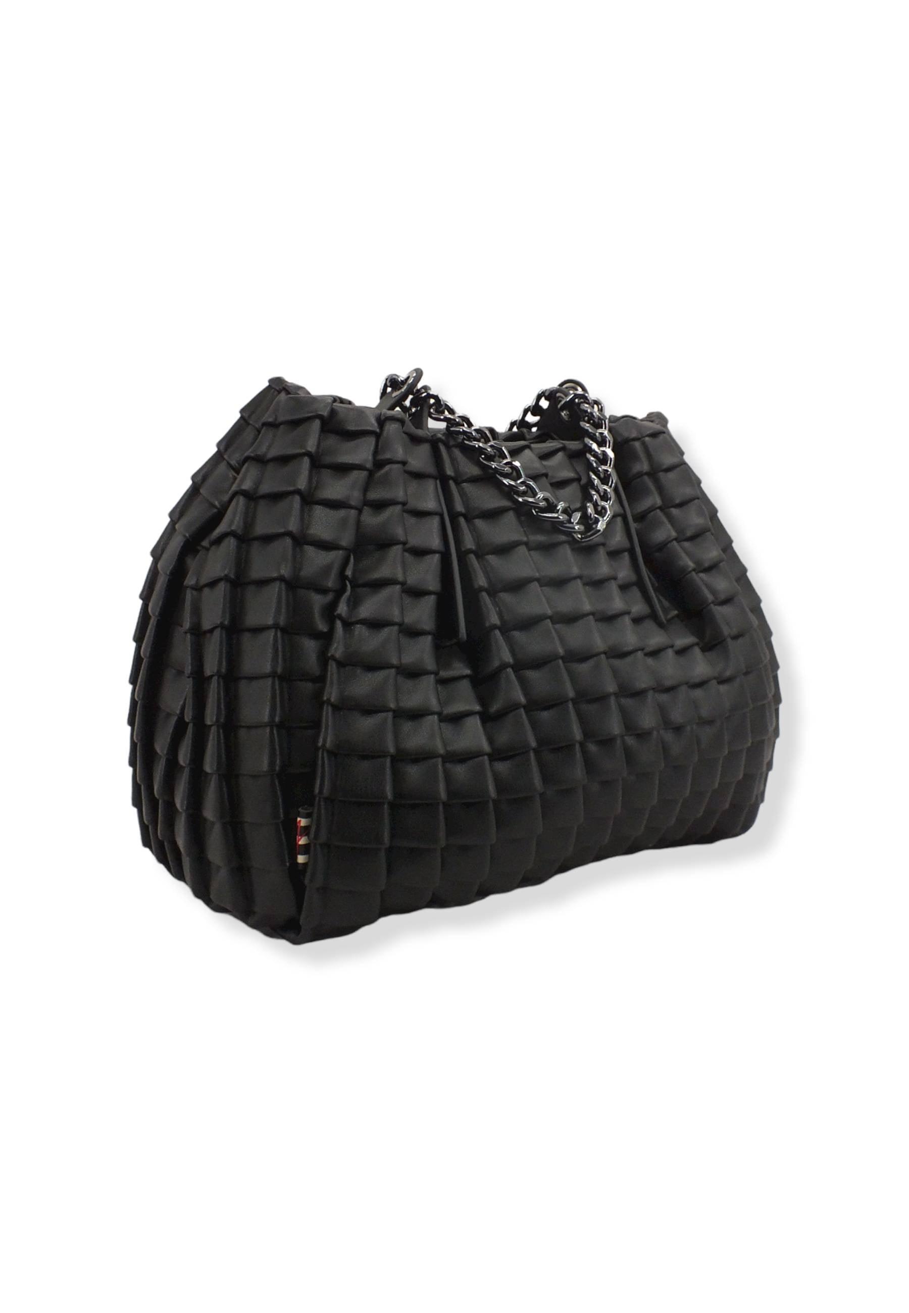 MANILA GRACE Jasmin Borsa Tracolla Small Nero B228EU - Sandrini Calzature e Abbigliamento