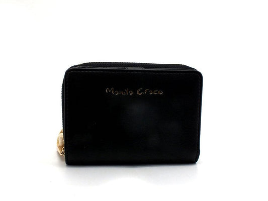 MANILA GRACE Portafoglio Wallet Zip Nero D299 - Sandrini Calzature e Abbigliamento