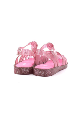 MELISSA Possession Shiny Sandalo Gomma Donna Pink Glitter 33520 - Sandrini Calzature e Abbigliamento