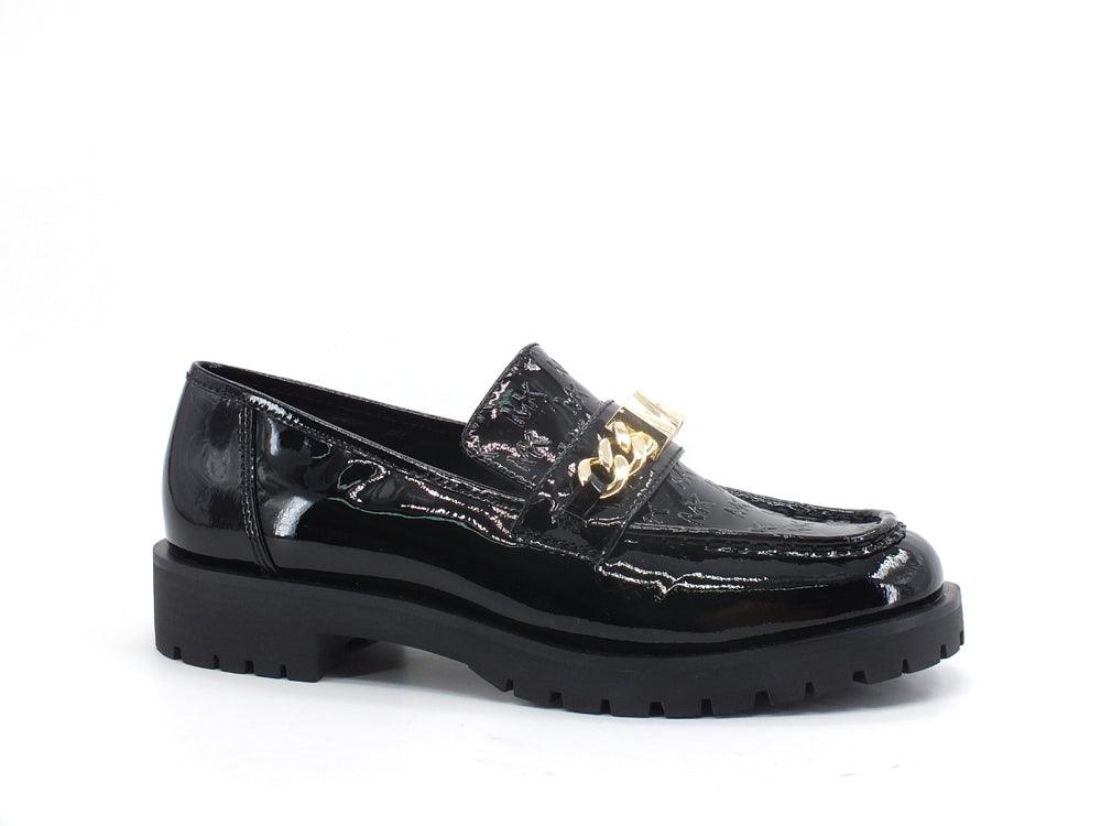 MICHAEL KORS Blaine Loafer Logo Mocassino Black 40F1BNFP1A - Sandrini Calzature e Abbigliamento