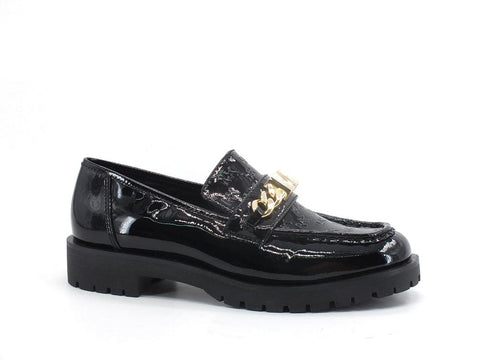 MICHAEL KORS Blaine Loafer Logo Mocassino Black 40F1BNFP1A - Sandrini Calzature e Abbigliamento