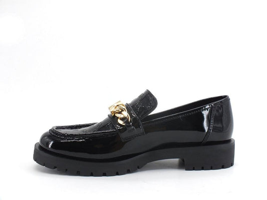 MICHAEL KORS Blaine Loafer Logo Mocassino Black 40F1BNFP1A - Sandrini Calzature e Abbigliamento