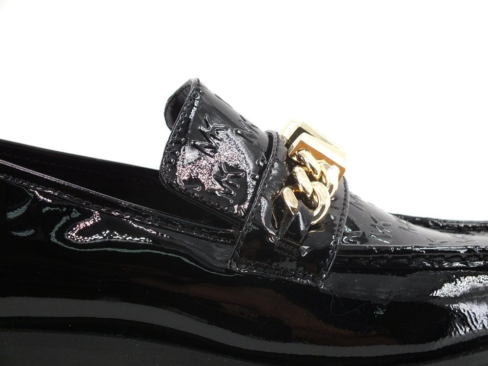MICHAEL KORS Blaine Loafer Logo Mocassino Black 40F1BNFP1A - Sandrini Calzature e Abbigliamento