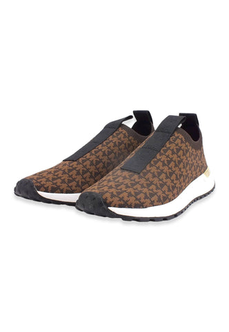 MICHAEL KORS Bodie Sneaker Slip On Donna Brown 43F2BDFP1Y - Sandrini Calzature e Abbigliamento