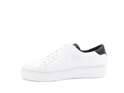 MICHAEL KORS Chapman Lace Up Sneaker Logo Optic White 43F1CHFS2E - Sandrini Calzature e Abbigliamento