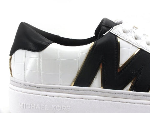 MICHAEL KORS Chapman Lace Up Sneaker Logo Optic White 43F1CHFS2E - Sandrini Calzature e Abbigliamento