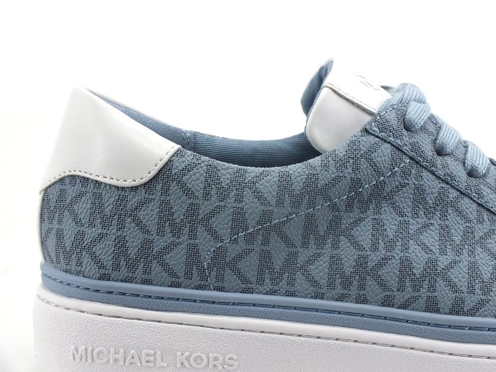 MICHAEL KORS Chapman Lace Up Sneaker Pale Blue 43R2CHFS1B - Sandrini Calzature e Abbigliamento
