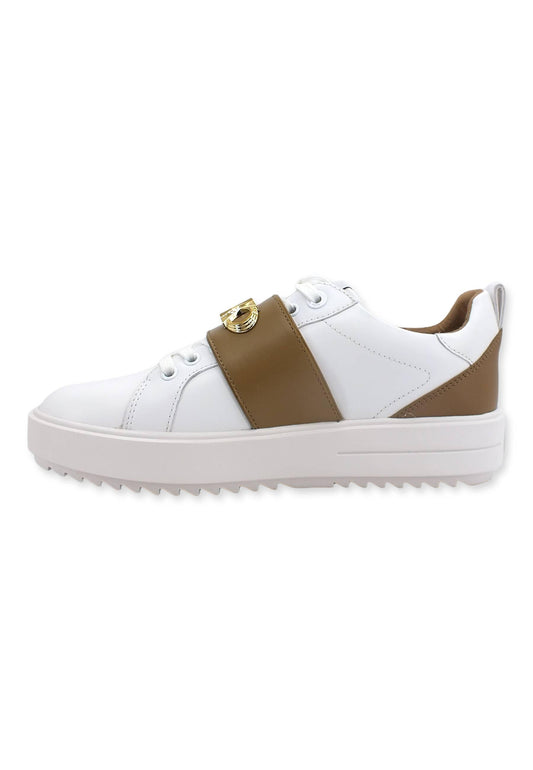 MICHAEL KORS Emmet Strap Sneaker Donna Husk Multi 43F2EMFS1L - Sandrini Calzature e Abbigliamento