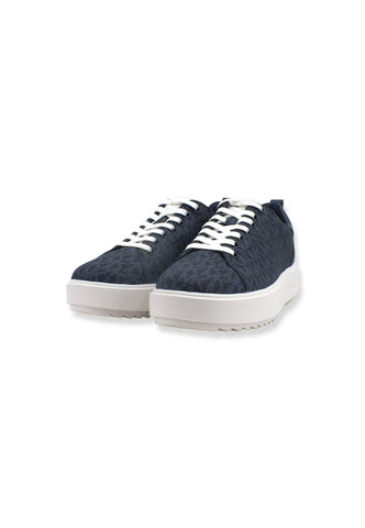 MICHAEL KORS Emmett Lace Up Sneaker Donna Blu Admiral 43T2ETFS1B - Sandrini Calzature e Abbigliamento