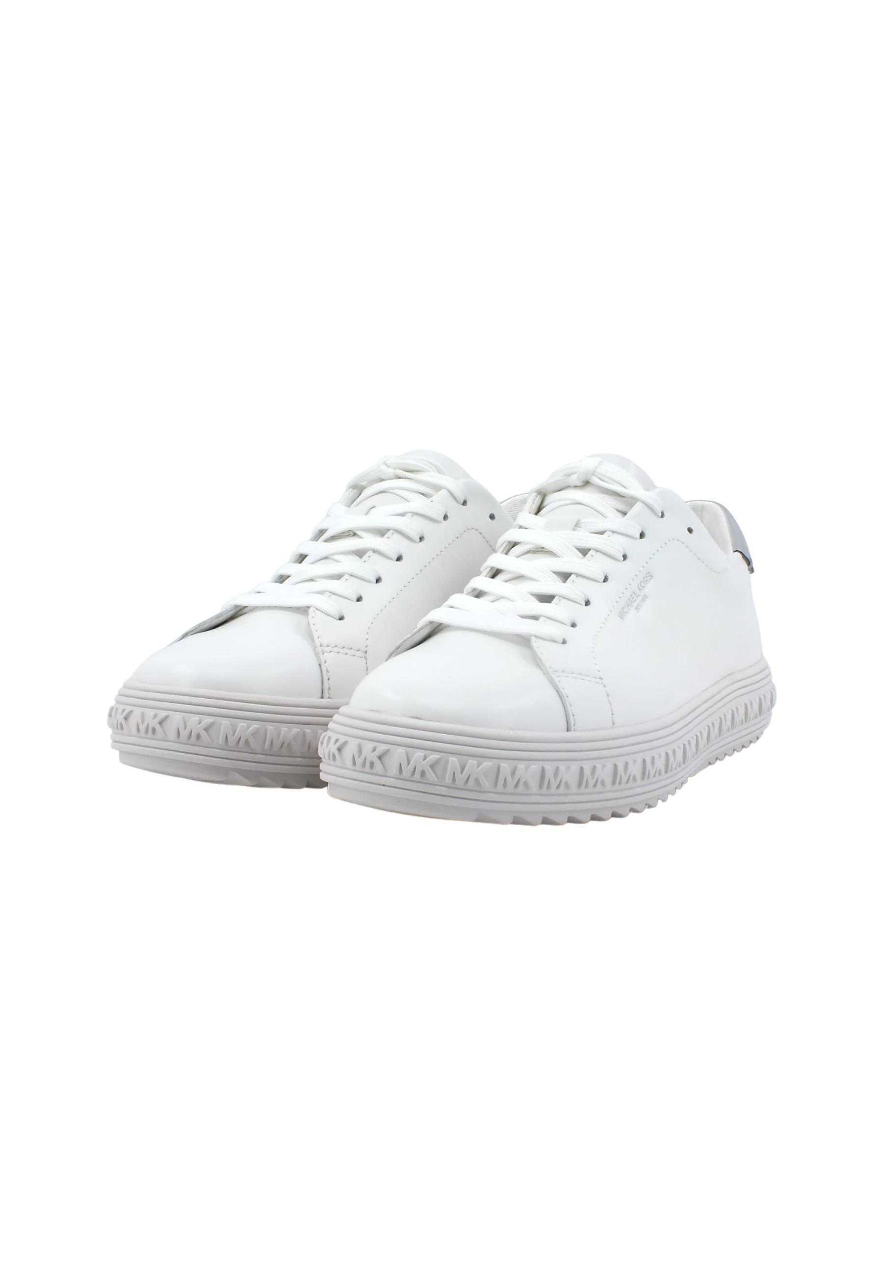 MICHAEL KORS Grove Sneaker Donna Optic White 43F2GVFS7L - Sandrini Calzature e Abbigliamento