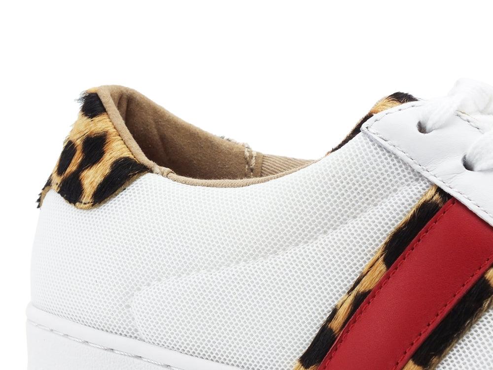 MICHAEL KORS Irving Stripe Sneaker Optical White Natural 43S9IRFS6D - Sandrini Calzature e Abbigliamento