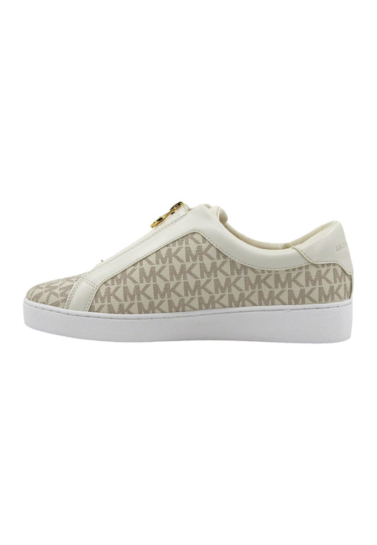 MICHAEL KORS Keaton Sneaker Donna Vanilla 43R4KTFP2B - Sandrini Calzature e Abbigliamento