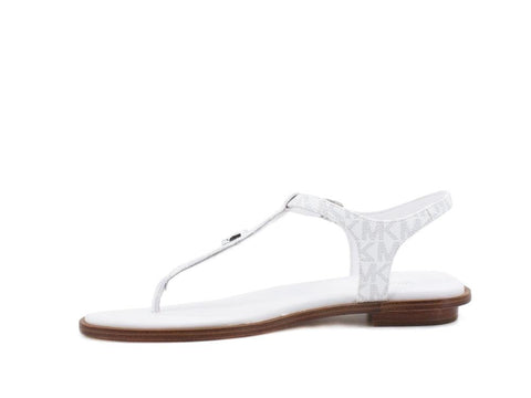 MICHAEL KORS Mallory Thong Sandalo Infradito Bright White 40S1MAFA1B - Sandrini Calzature e Abbigliamento