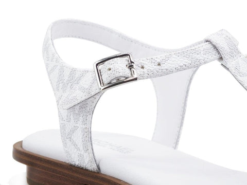 MICHAEL KORS Mallory Thong Sandalo Infradito Bright White 40S1MAFA1B - Sandrini Calzature e Abbigliamento