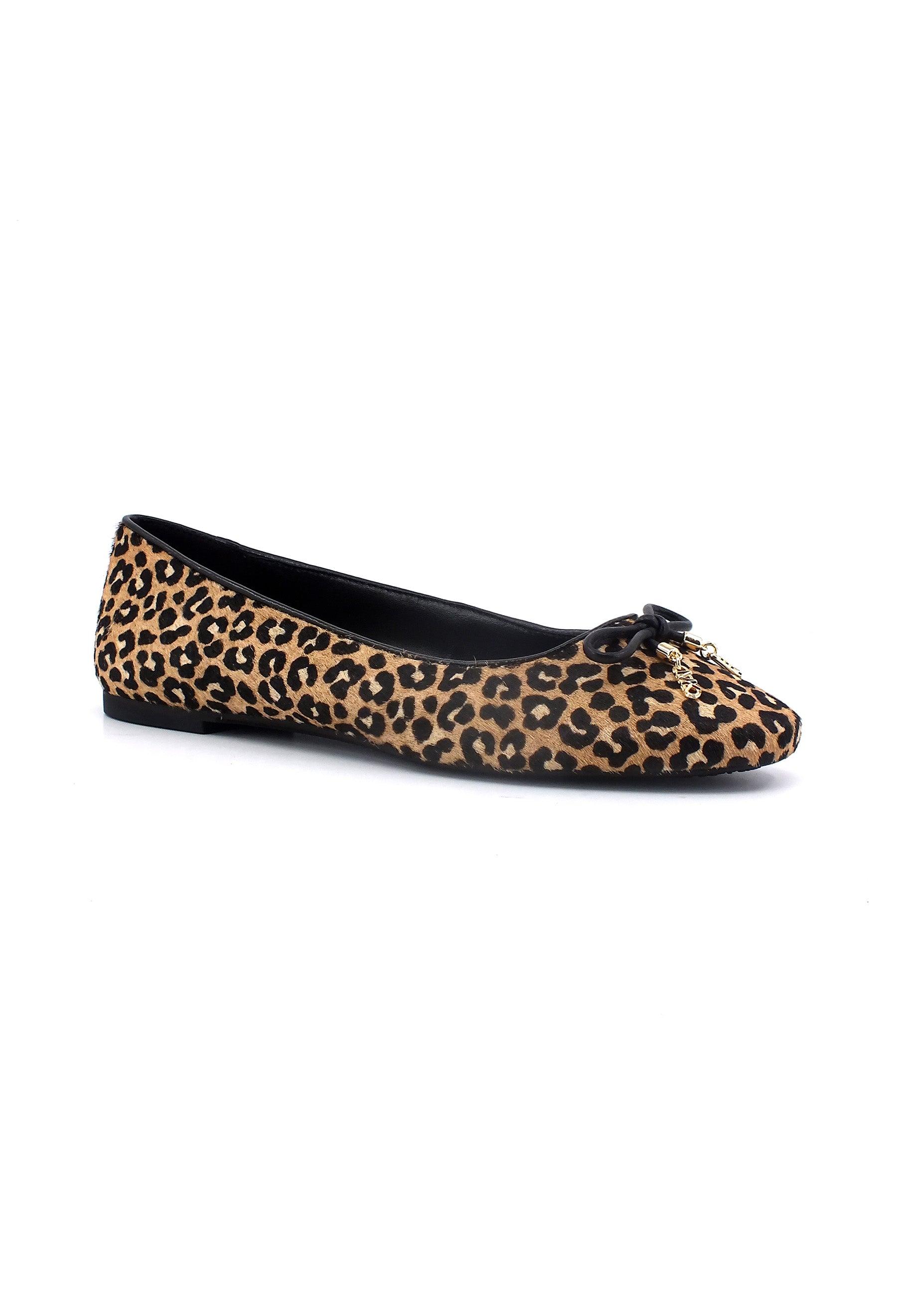 MICHAEL KORS Nori Flat Ballerina Donna Fantasia Black Multi 40F3NRFP1H - Sandrini Calzature e Abbigliamento