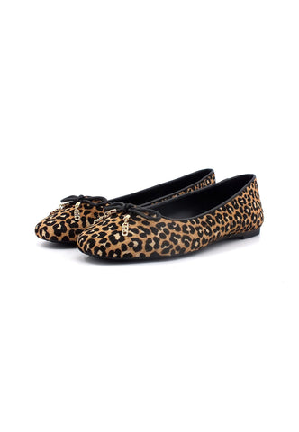 MICHAEL KORS Nori Flat Ballerina Donna Fantasia Black Multi 40F3NRFP1H - Sandrini Calzature e Abbigliamento